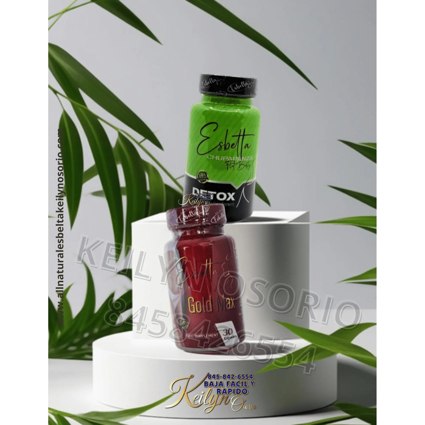 ESBELTA GOLD Y DETOX CHUPAPANZA All Natural Esbelta