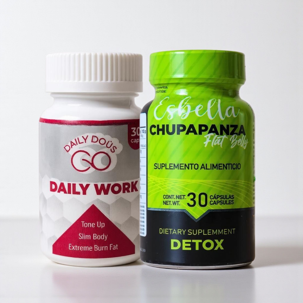 DAILY WORK Y ESBELTA CHUPAPANZA DETOX All Natural Esbelta