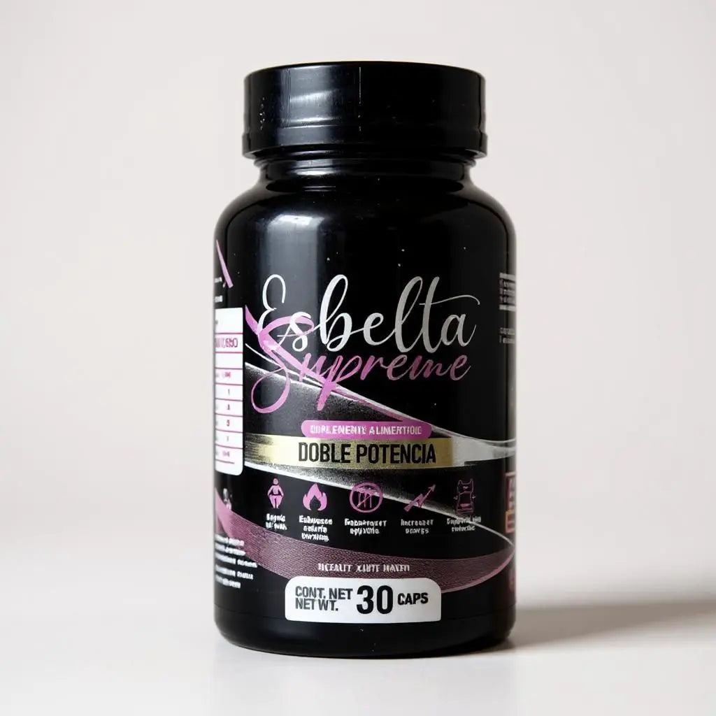 Esbelta Supreme Doble Potencia y ELB – Suplementos Alimenticios Naturales para Bienestar y Control del Peso All Natural Esbelta