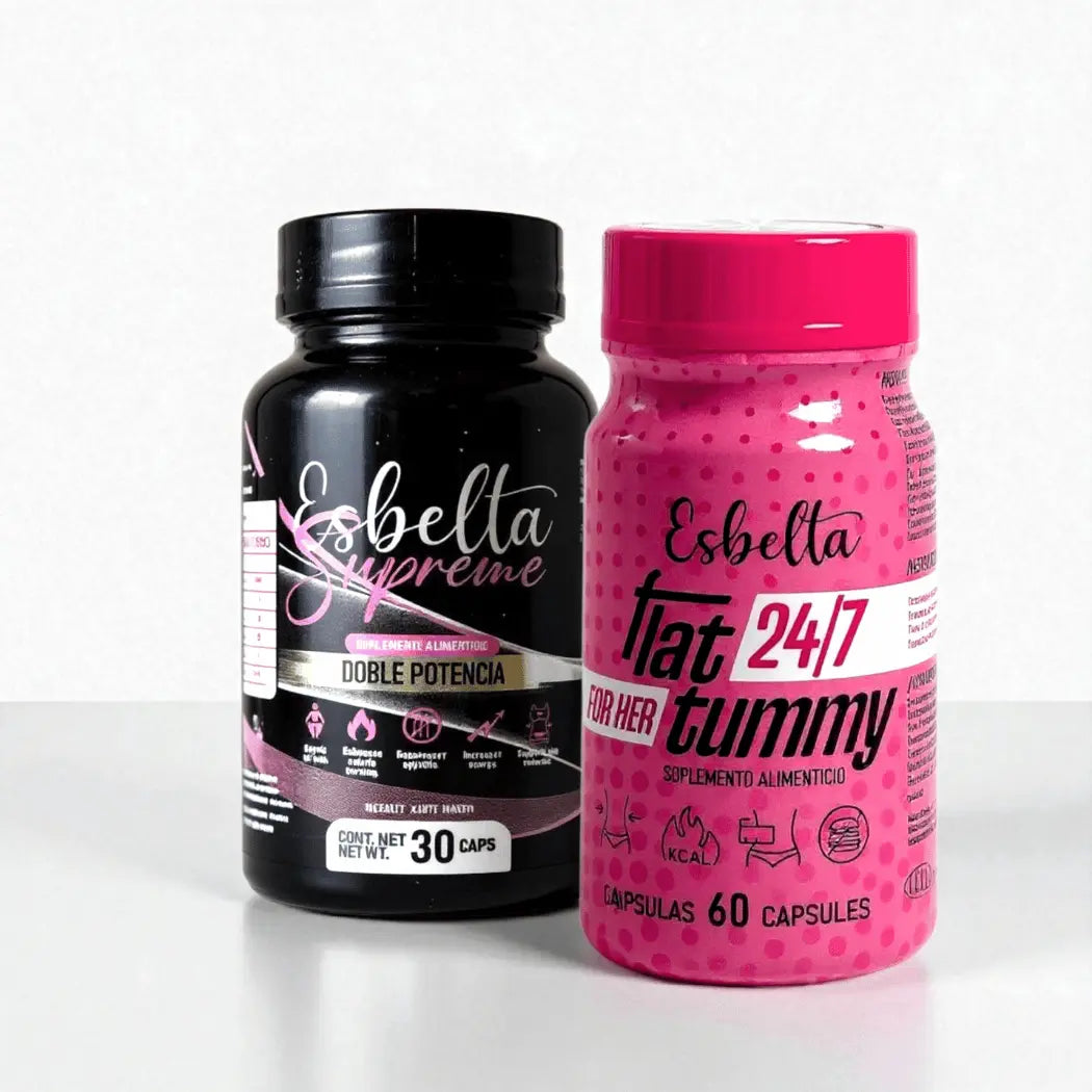 Esbelta Flat Tummy | Suplementos Naturales y Variantes para tu Bienestar All Natural Esbelta