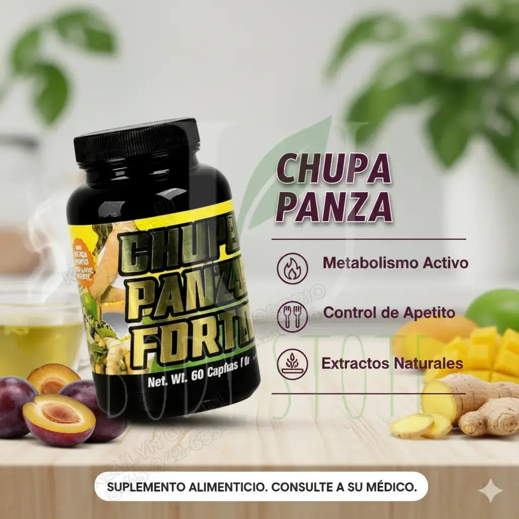Lida Plus | Fórmula Herbal Avanzada + Chupa Panza Forte (Incluye Té Detox Gratis) U BODY STORE HEALTH & BEAUTY SUPLEMENTES