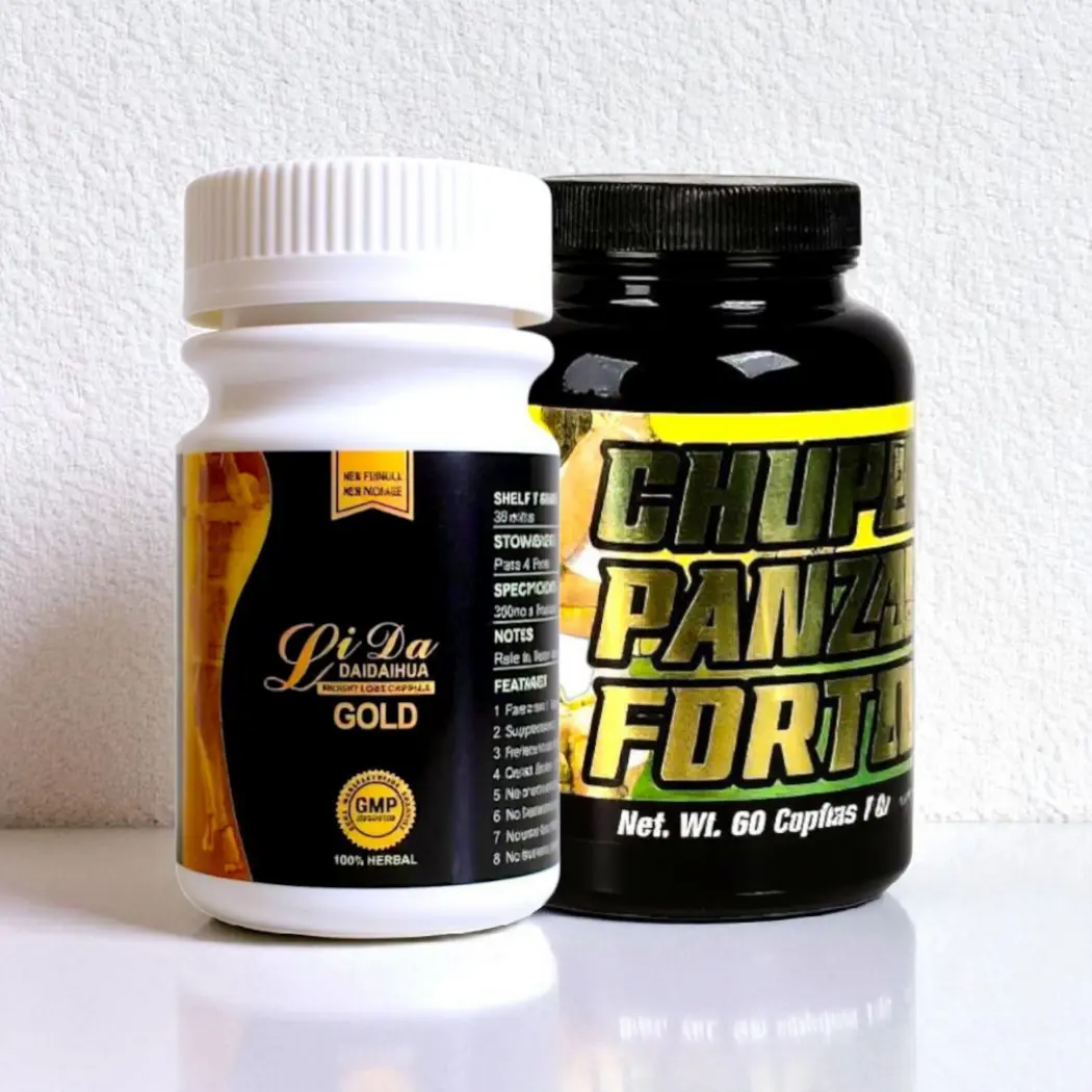 Bienestar y Belleza: Suplementos Naturales Lida Gold & Detox para Cuidado Digestivo y Equilibrio Metabólico ESBELTA, NATURAL DE MÉXICO Y TRIM-FAST