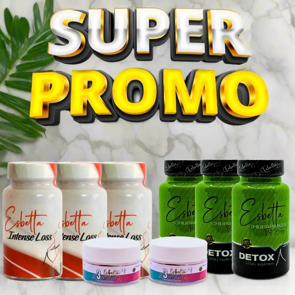 Paquete de 3 meses Intense Loss, detox y 3days reset BAJA FACIL Y RAPIDO CON KEILYN