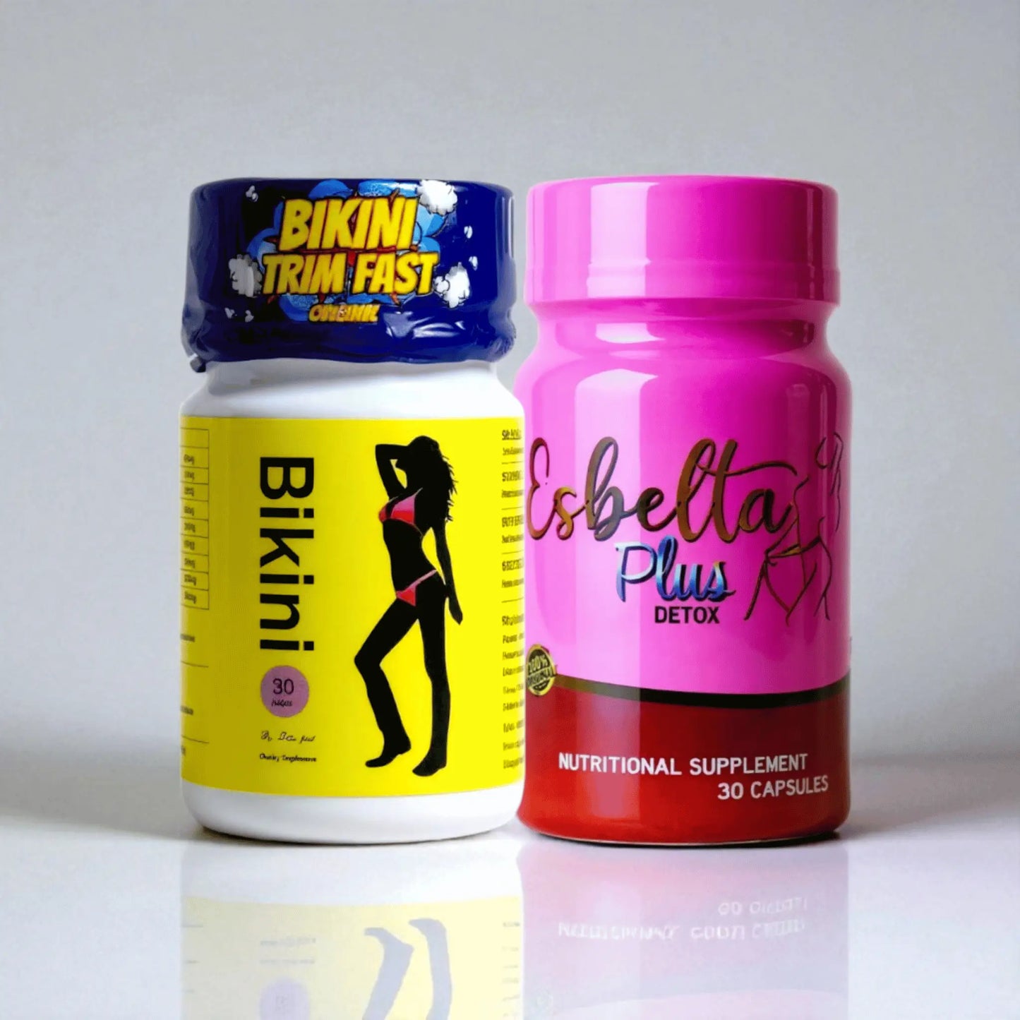 Dúo de Bienestar: Bikini Trim Fast & Suplemento Detox a tu Medida ESBELTA, NATURAL DE MÉXICO Y TRIM-FAST