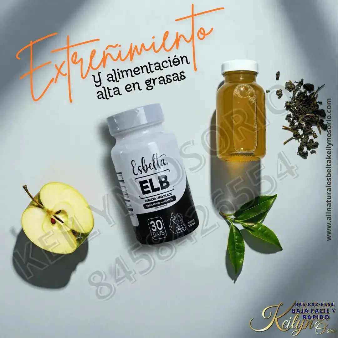 Esbelta Supreme Doble Potencia y ELB – Suplementos Alimenticios Naturales para Bienestar y Control del Peso All Natural Esbelta