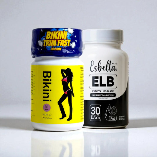 Dúo de Bienestar: Bikini Trim Fast & Suplemento Detox a tu Medida ESBELTA, NATURAL DE MÉXICO Y TRIM-FAST