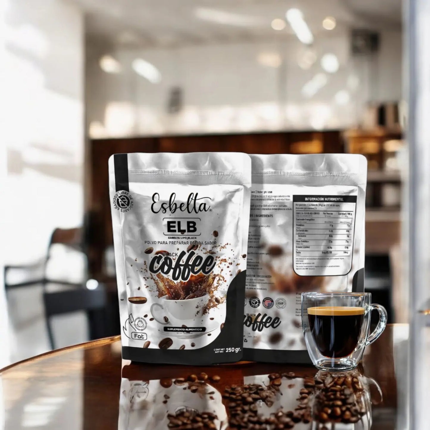 Esbelta ELB COFFEE café ELB de Esbelta All Natural All Natural Esbelta