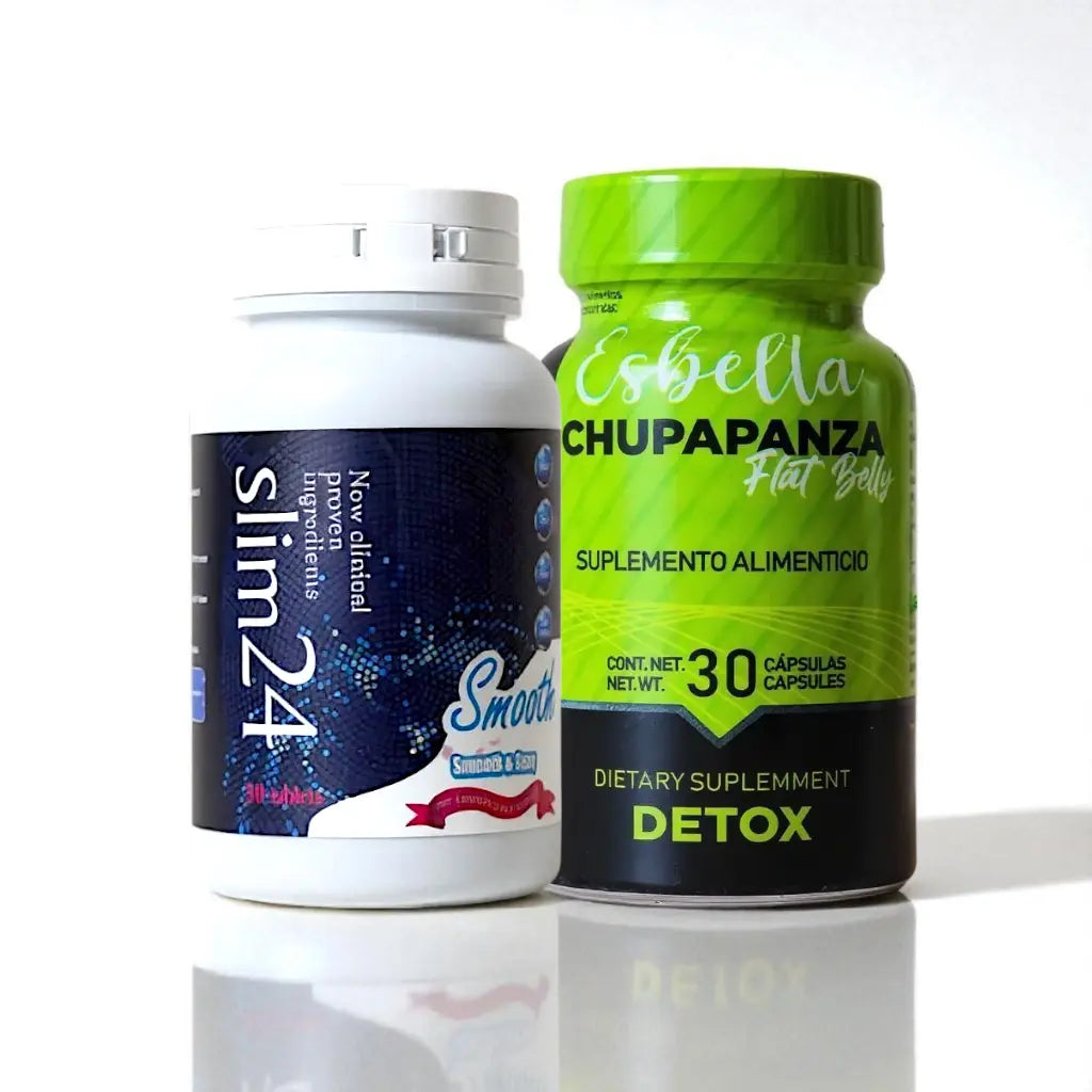 Fórmula Duo Slim 24 & Detox | Suplemento Natural para el Metabolismo LiDa DaiDaiHua