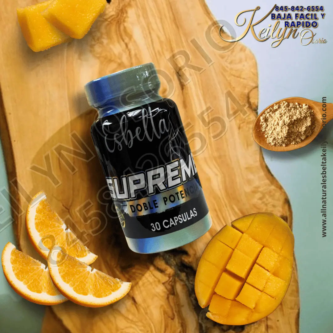 Esbelta Supreme Doble Potencia y ELB – Suplementos Alimenticios Naturales para Bienestar y Control del Peso All Natural Esbelta