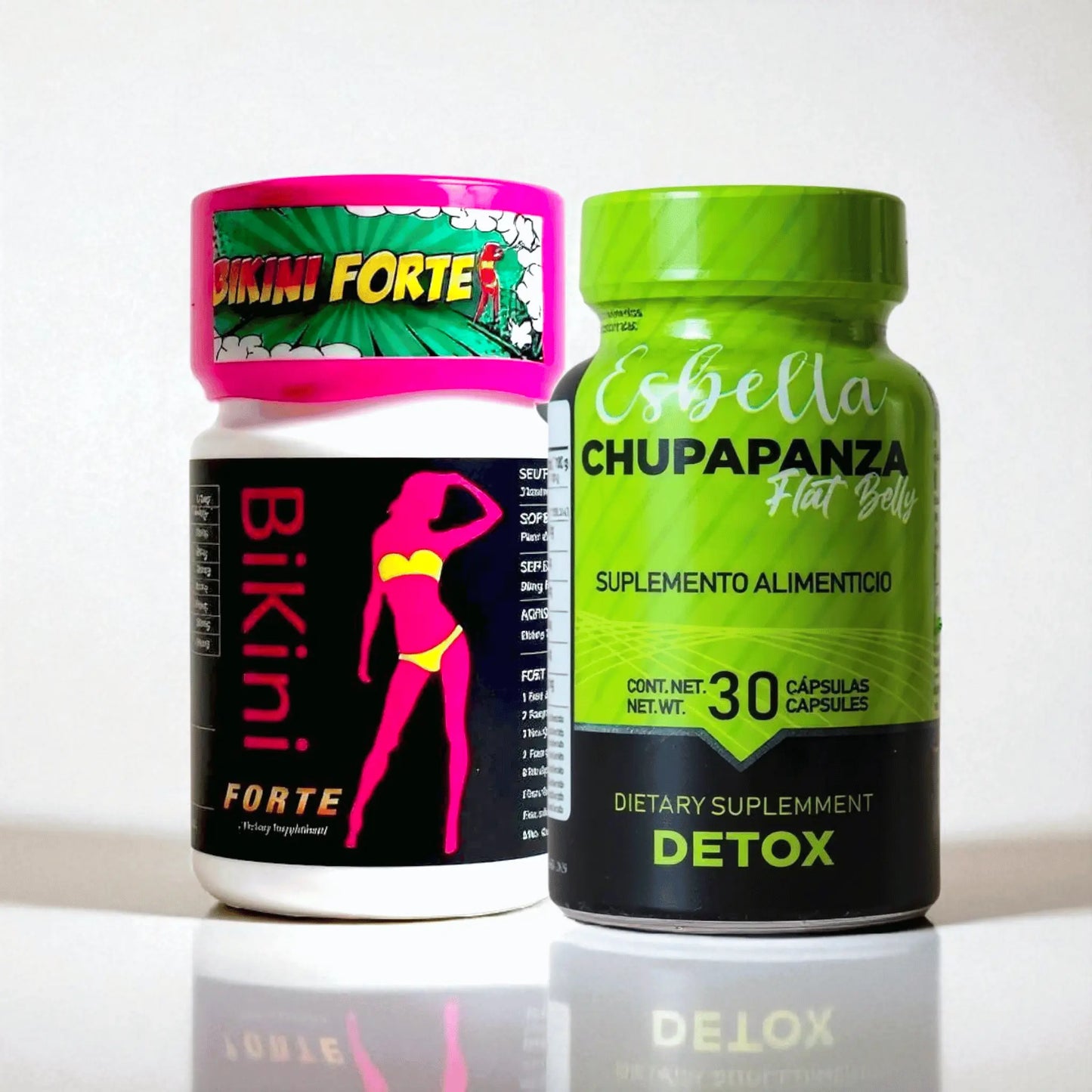 Dúo de Bienestar: Bikini Forte Trim Fast & Suplemento Detox a tu Medida ESBELTA, NATURAL DE MÉXICO Y TRIM-FAST