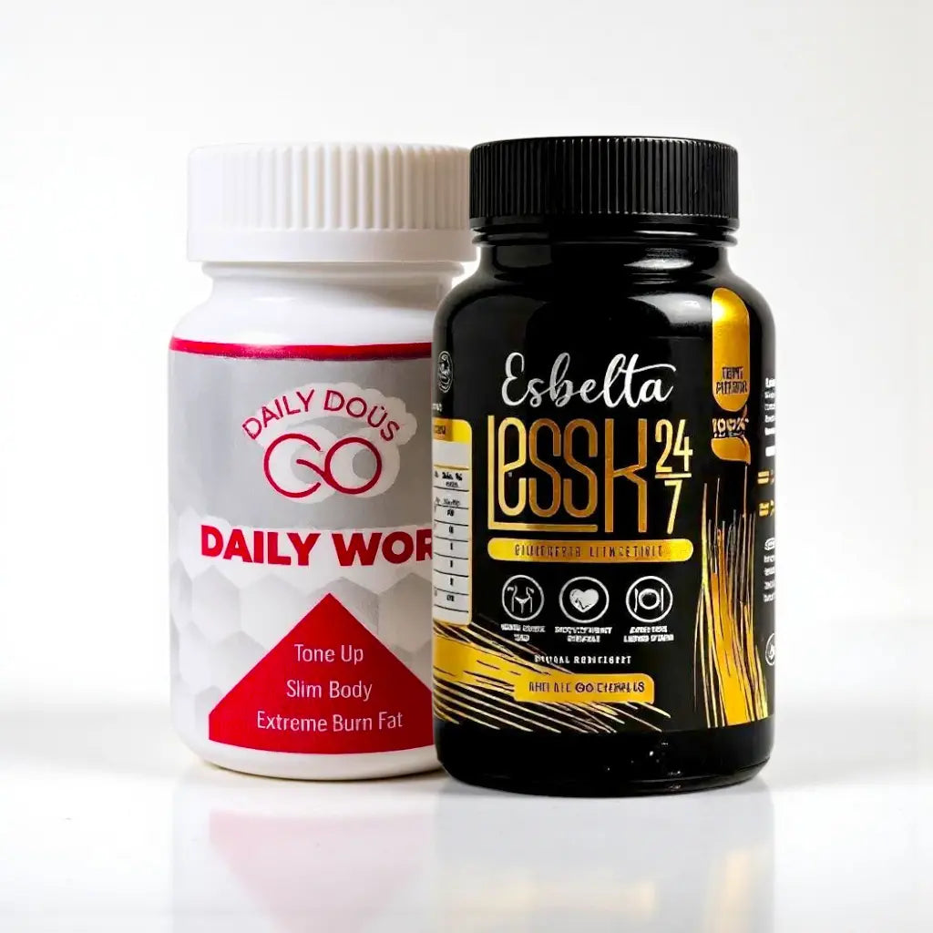 Esbelta Less-K con opciones combinadas | Suplementos herbales para bienestar y control de peso All Natural Esbelta