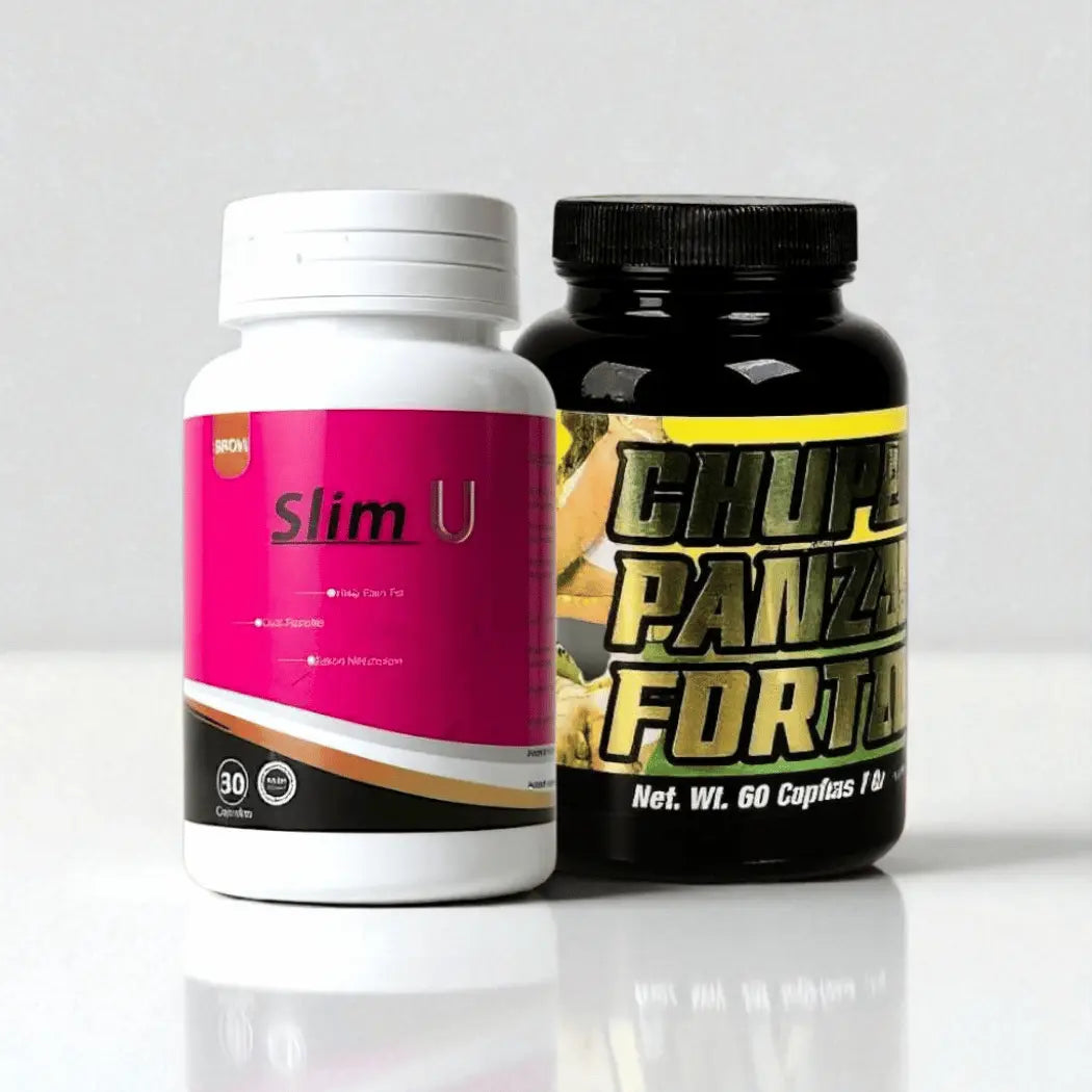 Dúo de Bienestar: suplemementos Slim U & Detox a tu Medida ESBELTA, NATURAL DE MÉXICO Y TRIM-FAST