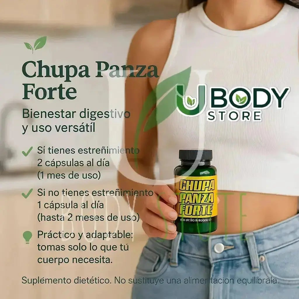 Suplemento alimenticio en presentación de producto