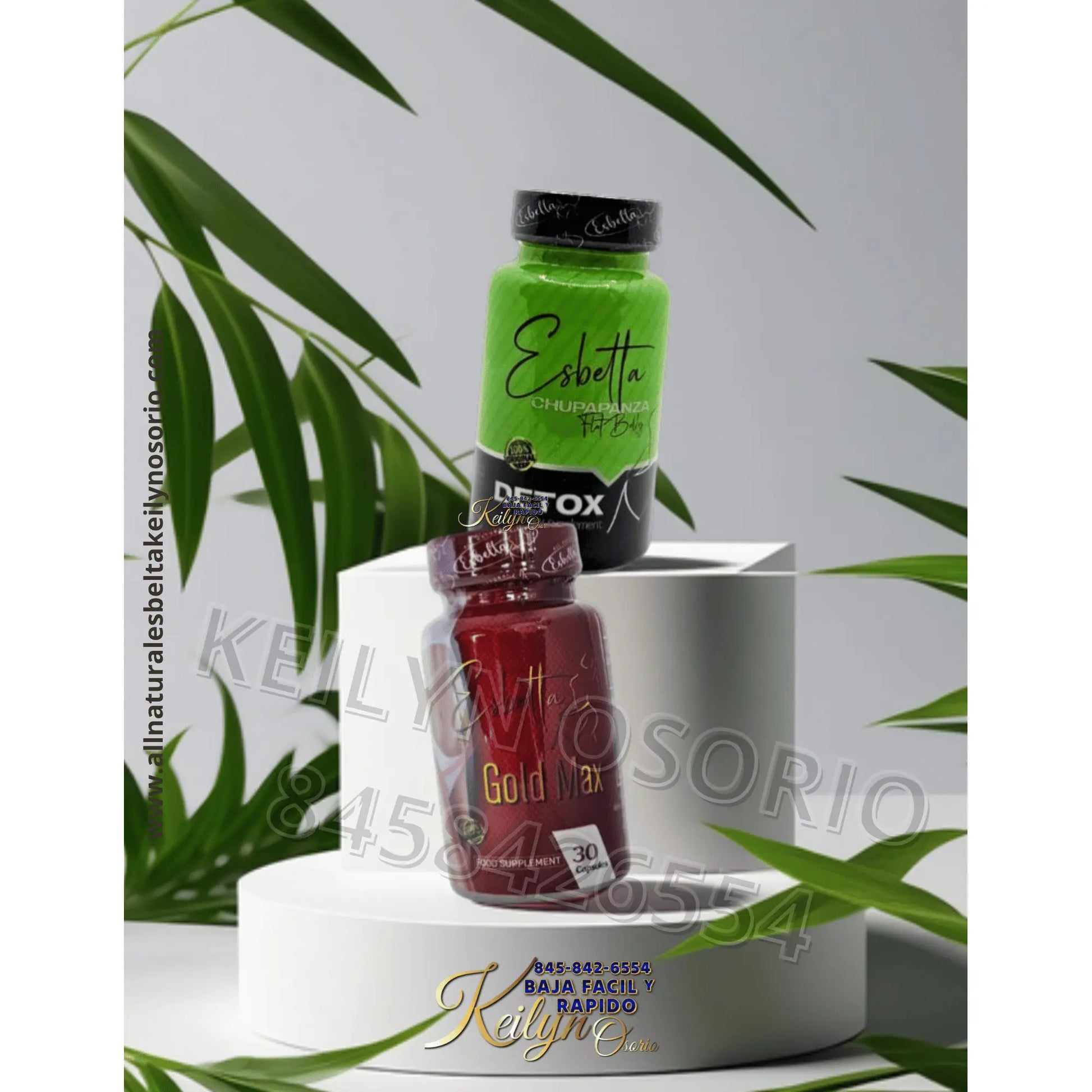 ESBELTA GOLD Y DETOX CHUPAPANZA All Natural Esbelta