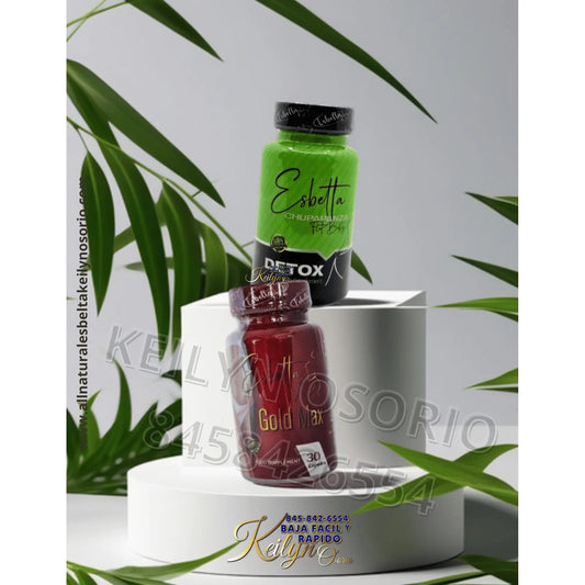 ESBELTA GOLD Y DETOX CHUPAPANZA All Natural Esbelta