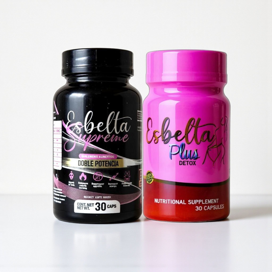 ESBELTA SUPREME DOBLE POTENCIA Y ESBELTA PLUS DETOX All Natural Esbelta