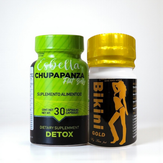 ESBELTA FLAT BELLY DETOX Y BIKINI GOLD Trim-Fast