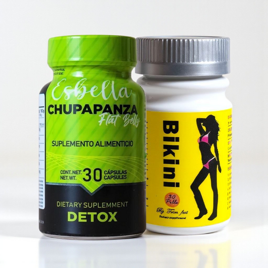 ESBELTA FLAT BELLY DETOX Y BIKINI CAPSULAS All Natural Esbelta
