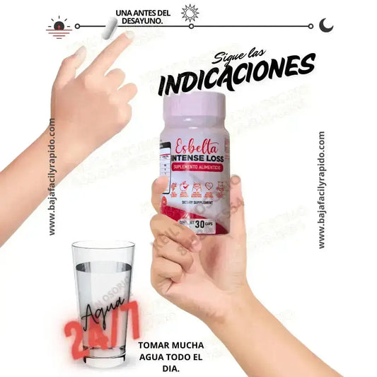 ESBELTA INTENSE LOSS Y DETOX PLUS SET All Natural Esbelta