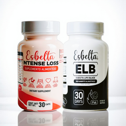 Duo Esbelta Intense Loss y Detox ELB LIPO BLACK All Natural Esbelta