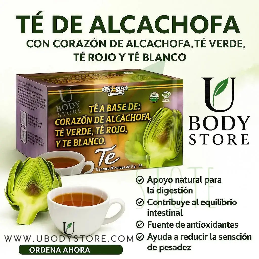 Lida Plus | Fórmula Herbal Avanzada + Chupa Panza Forte (Incluye Té Detox Gratis) U BODY STORE HEALTH & BEAUTY SUPLEMENTES