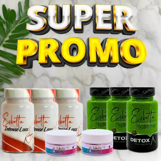 Paquete de 3 meses Intense Loss, detox y 3days reset BAJA FACIL Y RAPIDO CON KEILYN