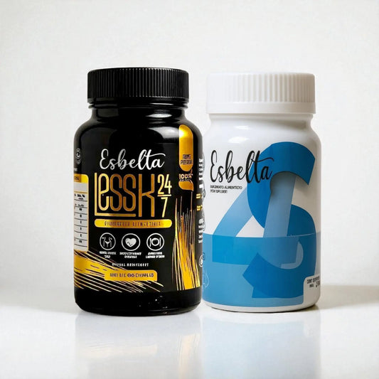 Esbelta Less-K con opciones combinadas | Suplementos herbales para bienestar y control de peso All Natural Esbelta