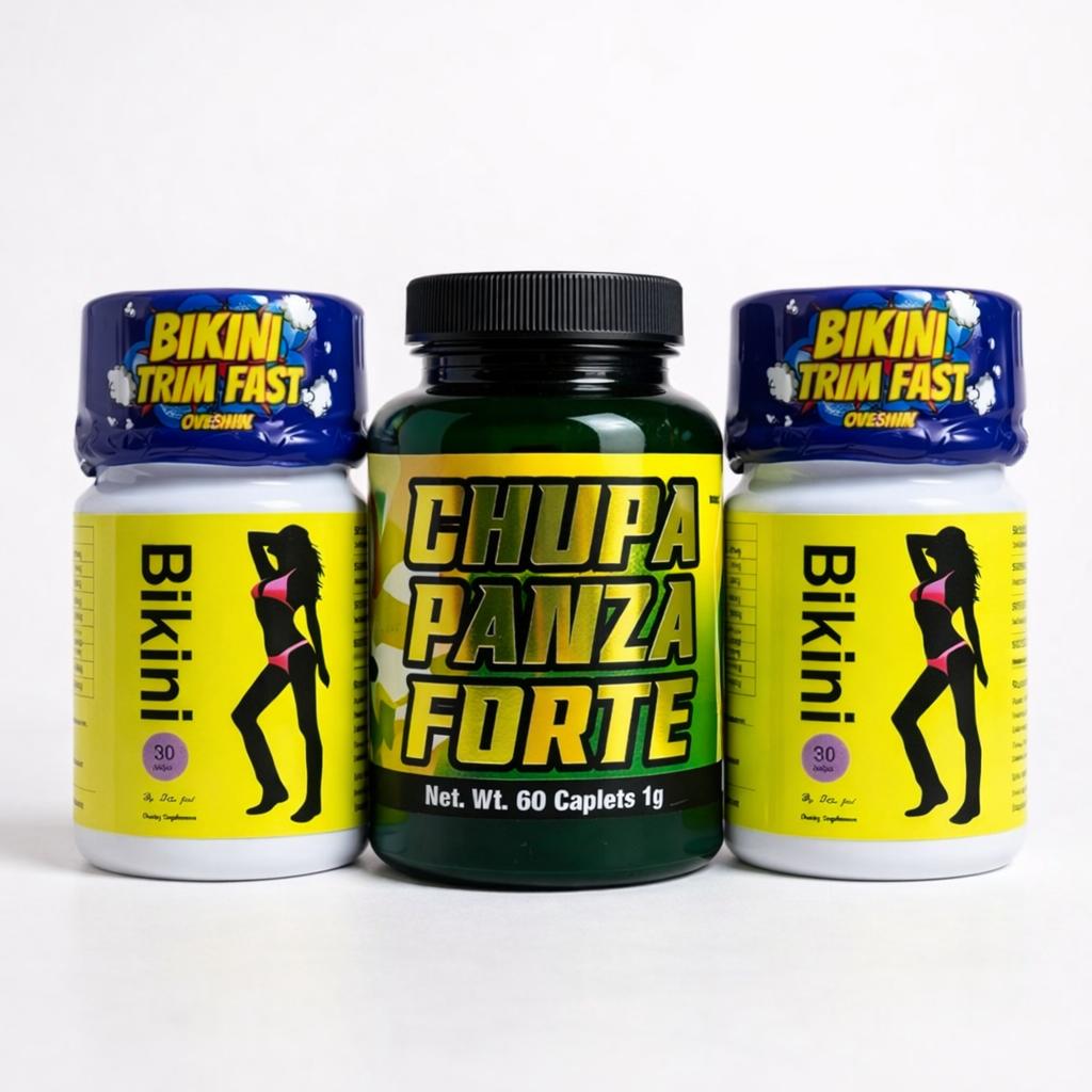 Bikini + Chupa Panza Forte pack