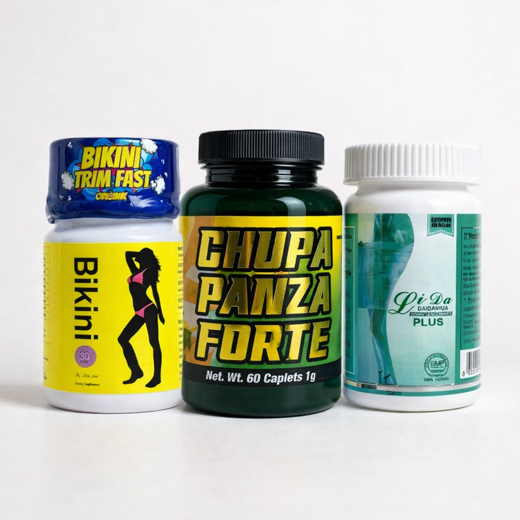 Bikini + Li Da Plus + Chupa Panza Forte pack