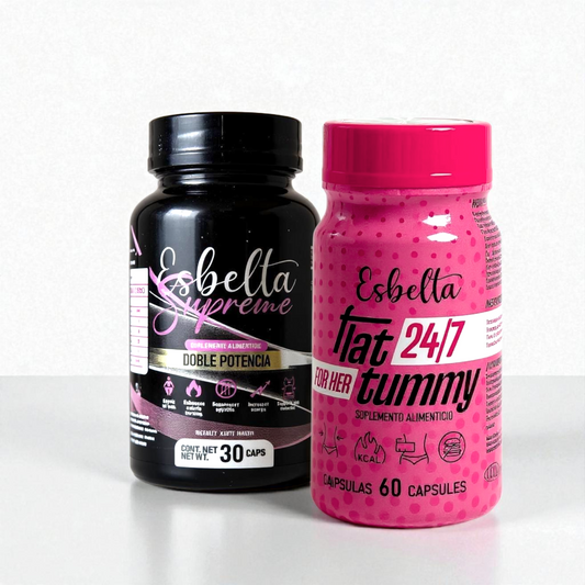 Esbelta Flat Tummy y supreme doble potencia maximos resultados gran combinación BAJA FACIL Y RAPIDO CON KEILYN OSORIO