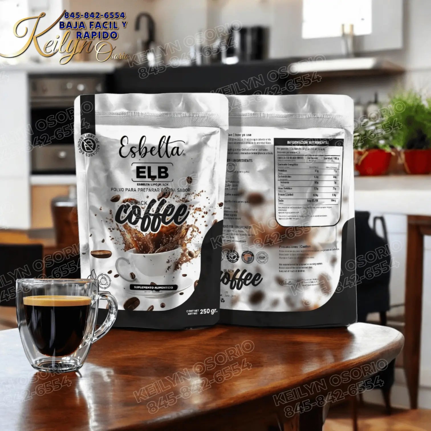 Esbelta ELB COFFEE café ELB de Esbelta All Natural All Natural Esbelta