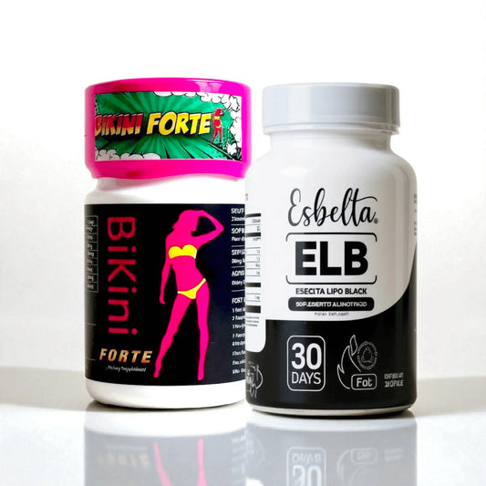 Dúo de Bienestar: Bikini Forte Trim Fast & Suplemento Detox a tu Medida ESBELTA, NATURAL DE MÉXICO Y TRIM-FAST