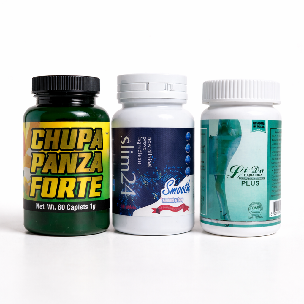 Slim 24 + Li Da Plus y Chupa Panza Forte