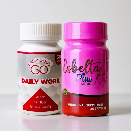 ESBELTA DETOX PLUS Y DAILY WORK All Natural Esbelta