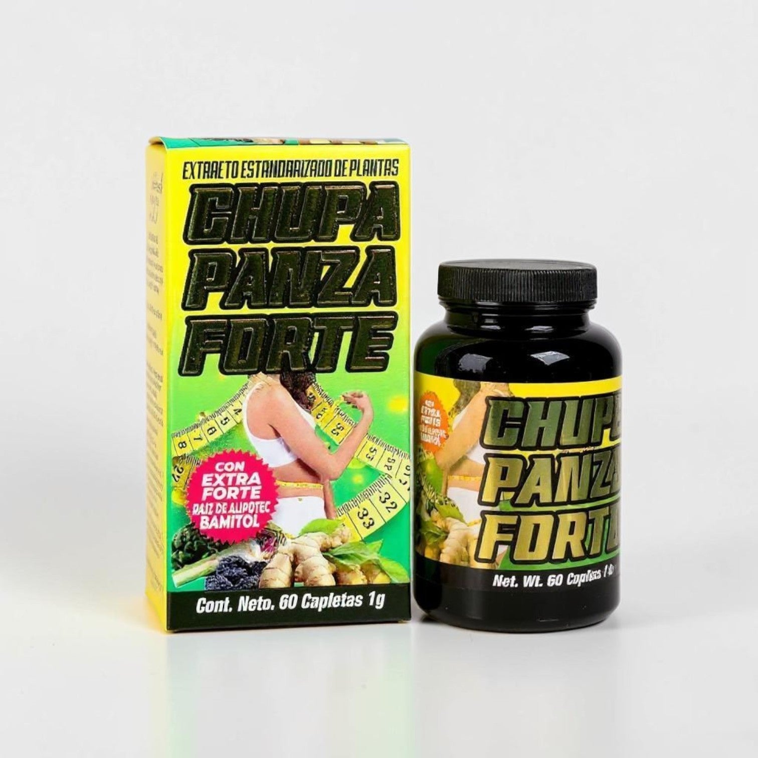Dúo U BODY STORE con Siluet Perfect Bikini y Chupa Panza Forte, suplementos naturales para el bienestar integral.